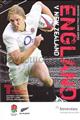 England v New Zealand 2009 rugby  Programme